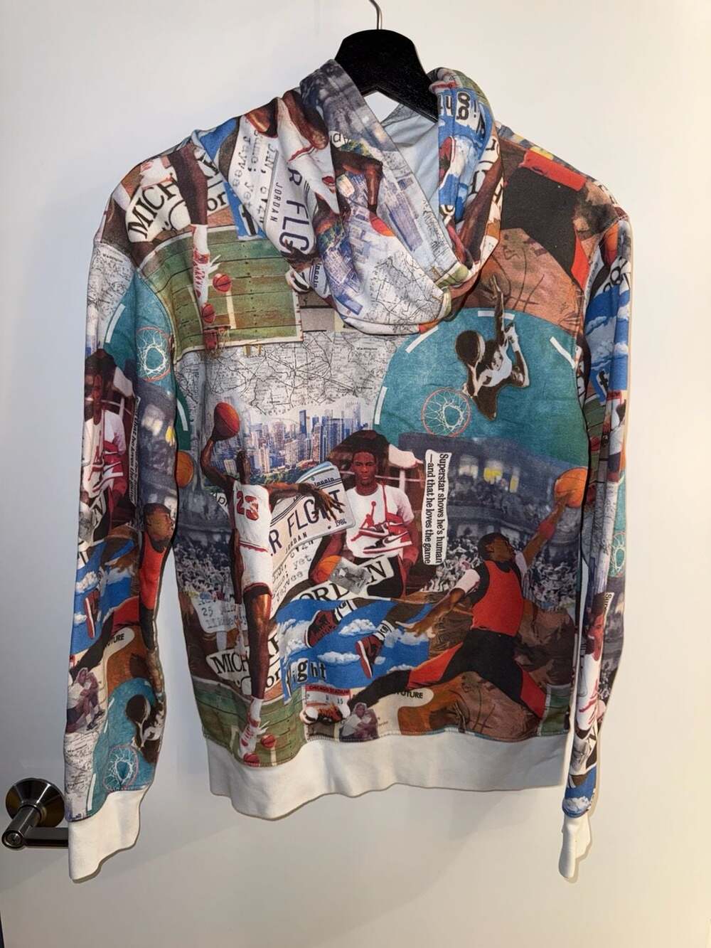 Jordan Michael Jordan Collage Graphic Hoodie Size XL - Picture 3 of 7